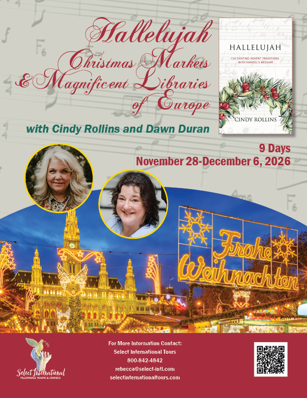Cindy Rollins Christmas Markets in Europe 2026_cover Pilgrimage to Malta and Sicily with Fr. Jason Tyler