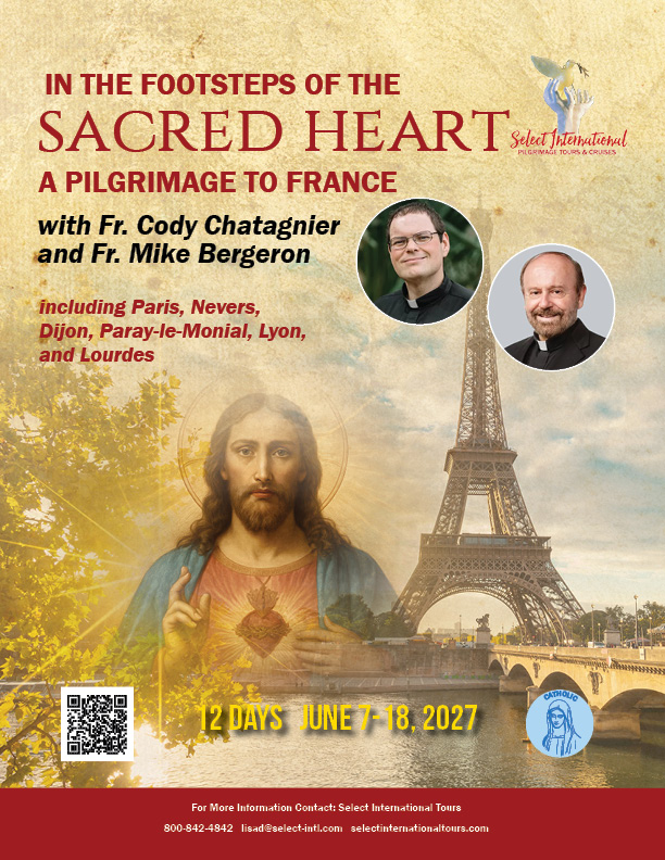 Fr. Cody Chatagnier France 2027_cover (1) Pilgrimage to Malta and Sicily with Fr. Jason Tyler